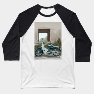 Classic Motorcycle - Honda Super Cup 50s Baseball T-Shirt